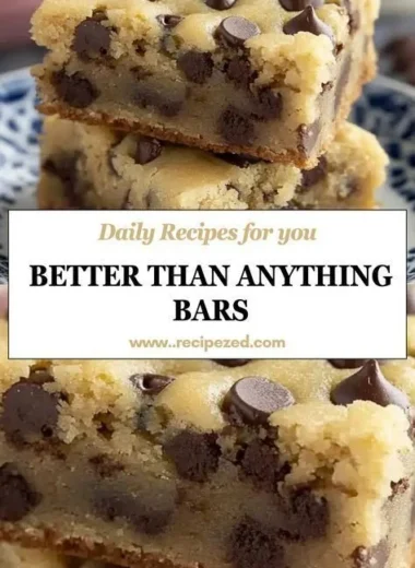Delicious melt-in-your-mouth chocolate chip cookie bars on a plate