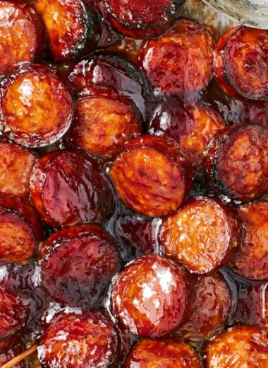 Spread of party food appetizers for work potluck including grilling snacks.