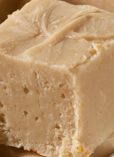 Deliciously creamy homemade peanut butter fudge ready to enjoy